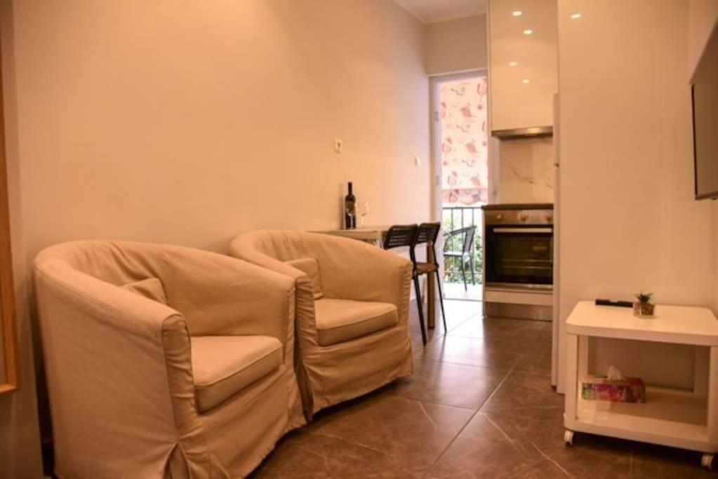 Apartmán Ομορφο Διαμερισμα Atény Exteriér fotografie